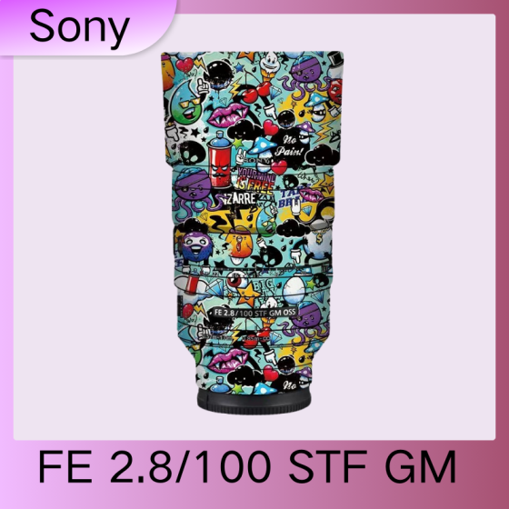 Lentes Sony FE100F2.8 STF GM - Pele câmera, adesivo câmera - com alta resistência a arranhões, à prova d'água e com design elegante.